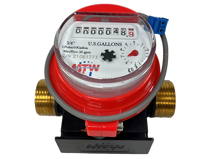 MTW Multi-Jet Poly Cold Water Meter MJ20 SHORT