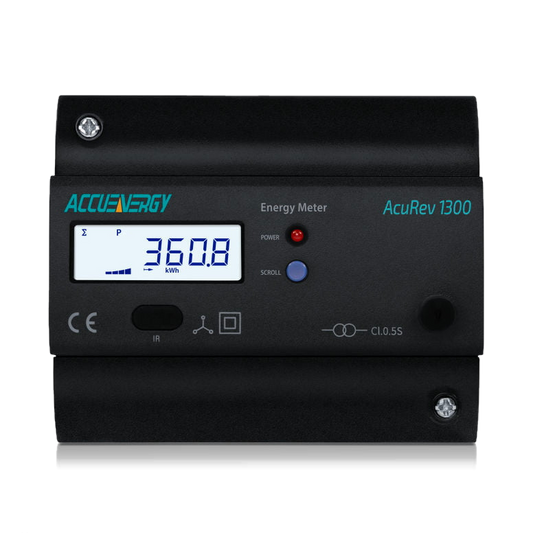 AccuEnergy AcuRev 1310 Series Din Rail Power and Energy Meter