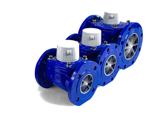 M&E Cold & Hot Cast Iron Water Turbine Meter (3" - 8")