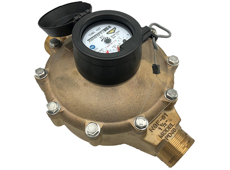 M&E Positive Displacement Water Meters