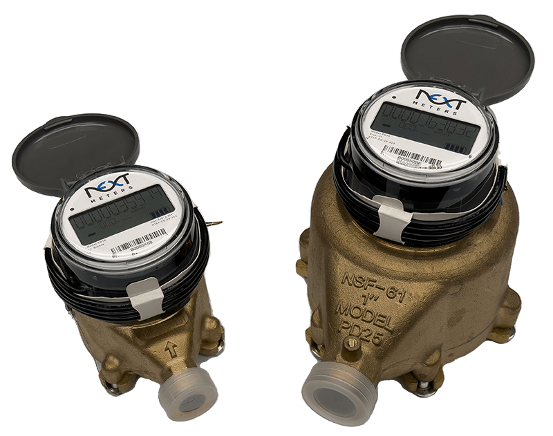 M&E Positive Displacement Water Meters Encoded CA W&M APPROVED