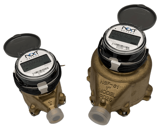 M&E Positive Displacement Water Meters Encoded CA W&M APPROVED