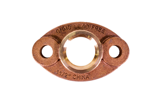 MTW Lead-Free Bronze Water Meter Flange Kit