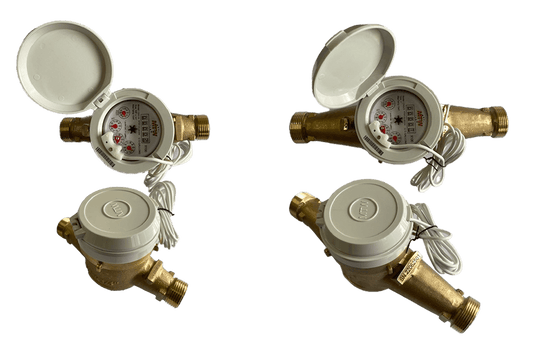 MTW Multi-Jet Bronze Hot Water Meter CA W&M APPROVED!