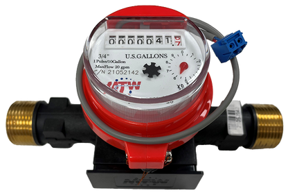 MTW Multi-Jet Poly Cold & Hot Water Meter CA W&M APPROVED