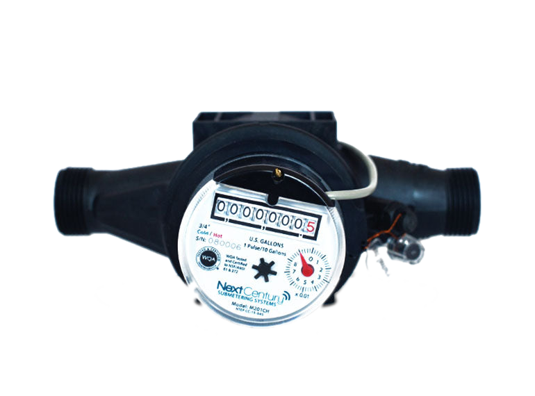 NextCentury 3/4" Poly Water Meter
