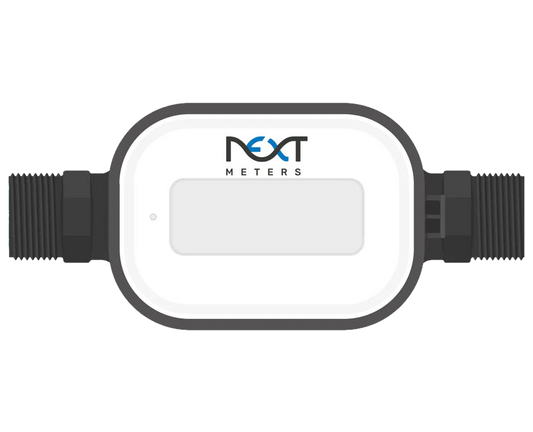NextCentury NextMeter 3/4" Poly Ultrasonic Meter With Integrated Transceiver